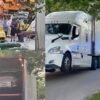Houston Truck-Train accident-Ferrari SF90-1
