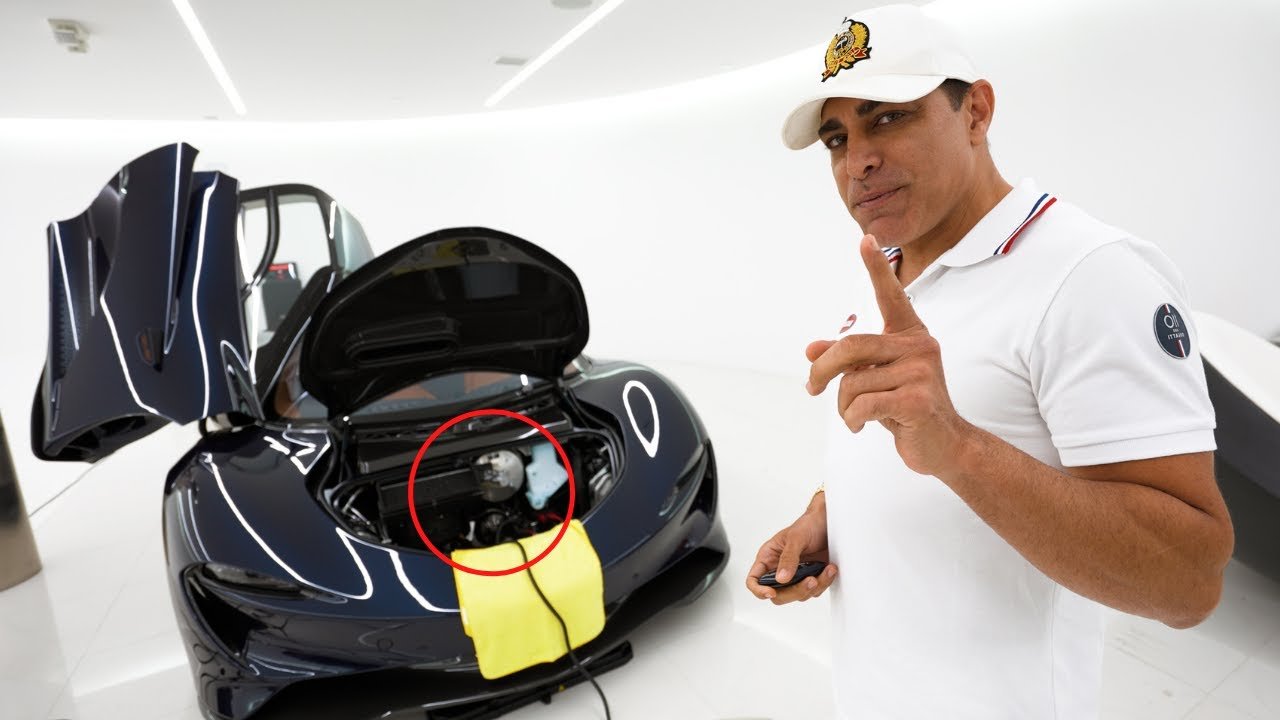 Manny Khoshbin-McLaren Speedtail battery trickle charger