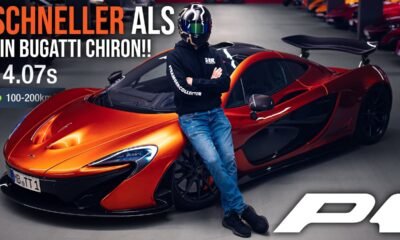 McLaren P1 top-speed acceleration-autobahn