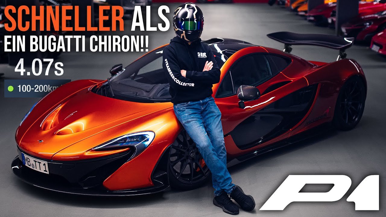 McLaren P1 top-speed acceleration-autobahn
