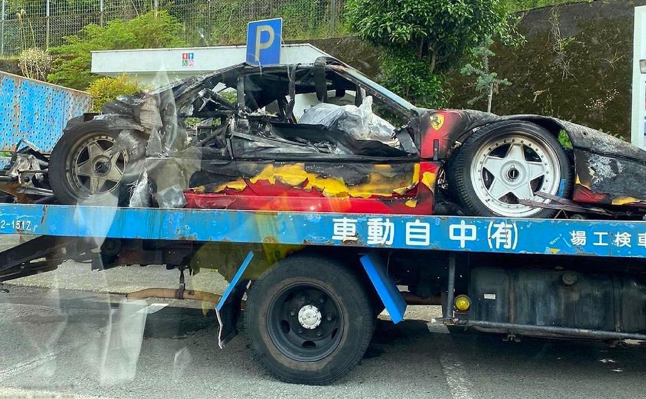 Ferrari F40-Fire-Japan