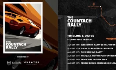 Countach Rally Pebble Beach 2021