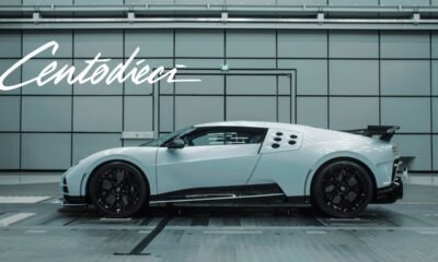 Bugatti Centodieci Wind Tunnel