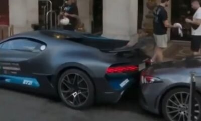 Bugatti Divo-crash-Paris