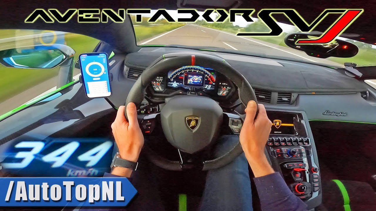Lamborghini Aventador SVJ-top-speed-autobahn