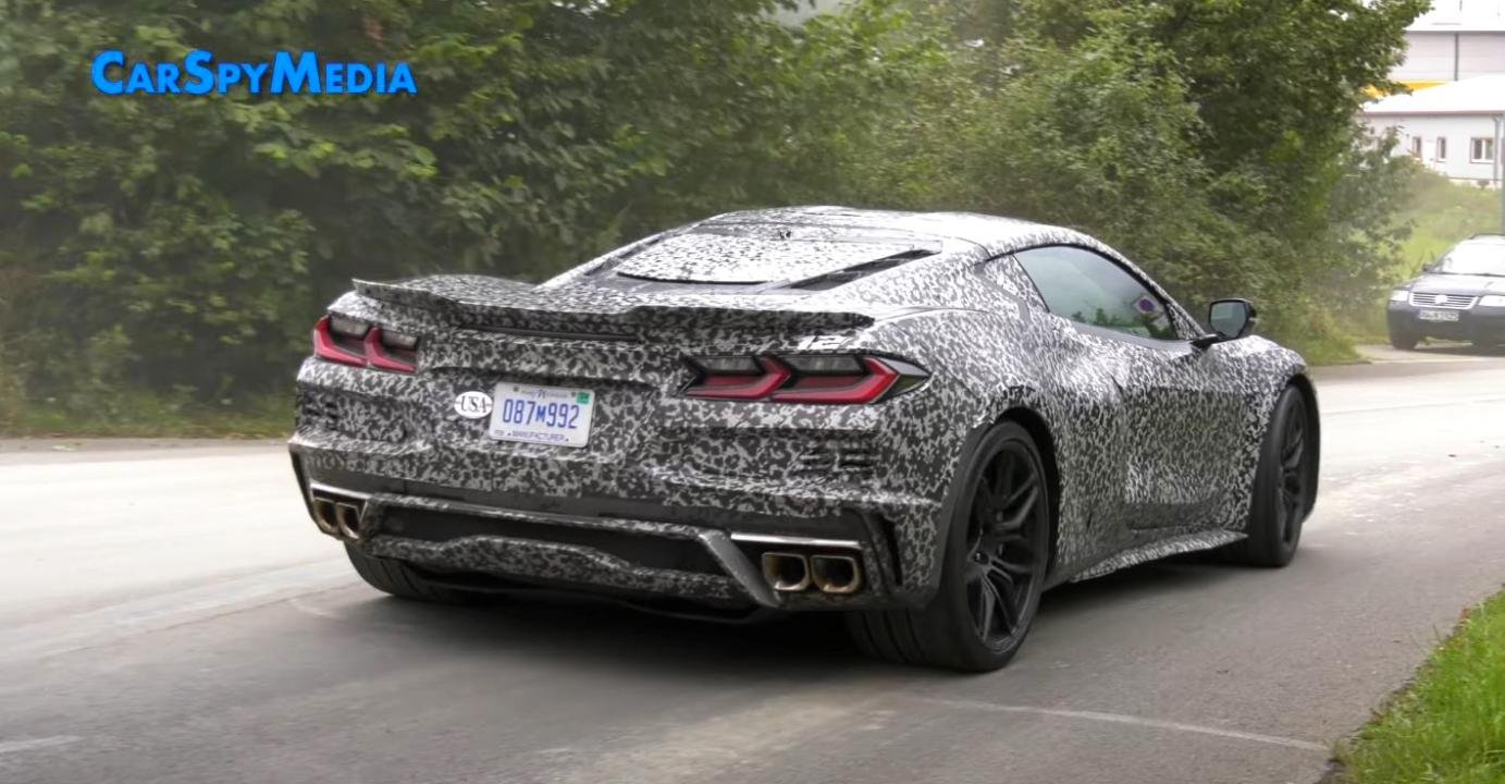 Chevrolet Corvette E-Ray-spy-shots-Nurburgring