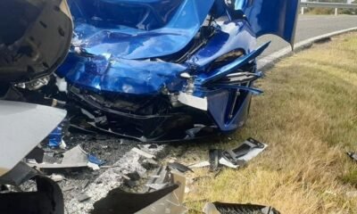 McLaren Artura-crash-spain