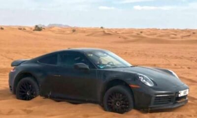 2023 Porsche 911 Safari-dune-testing-Dubai