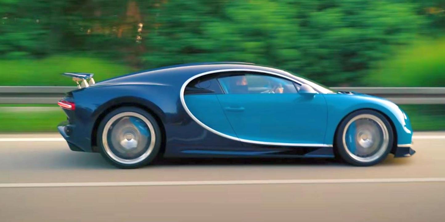 Bugatti Chiron top speed autobahn