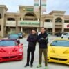 Yellow Ferrari F50-David Lee
