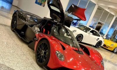 Hyper Red Aston Martin Valkyrie-second customer delivery-1