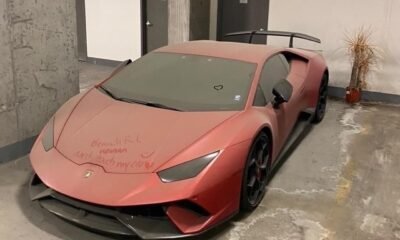 Lamborghini Huracan Performante-abandoned-Canada