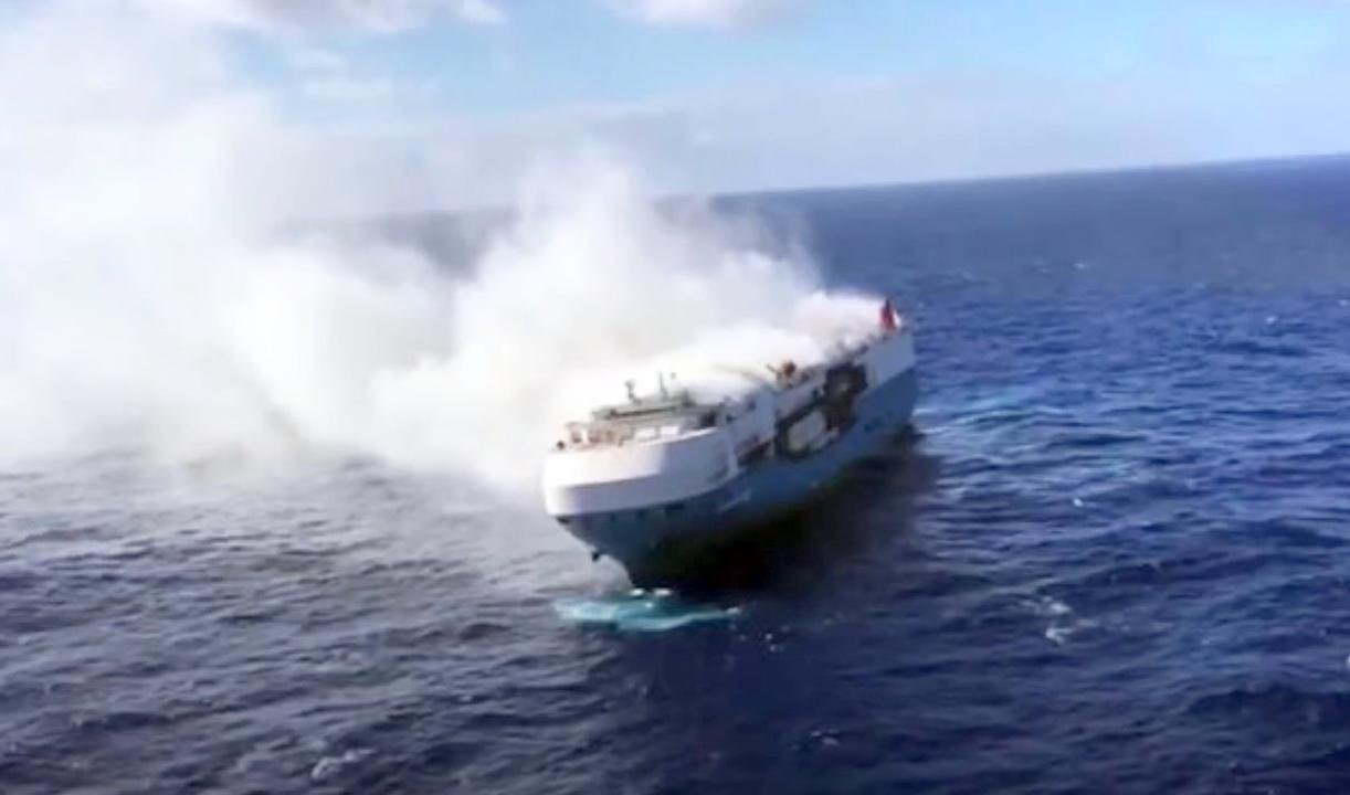 Felicity Ace cargo ship fire-1