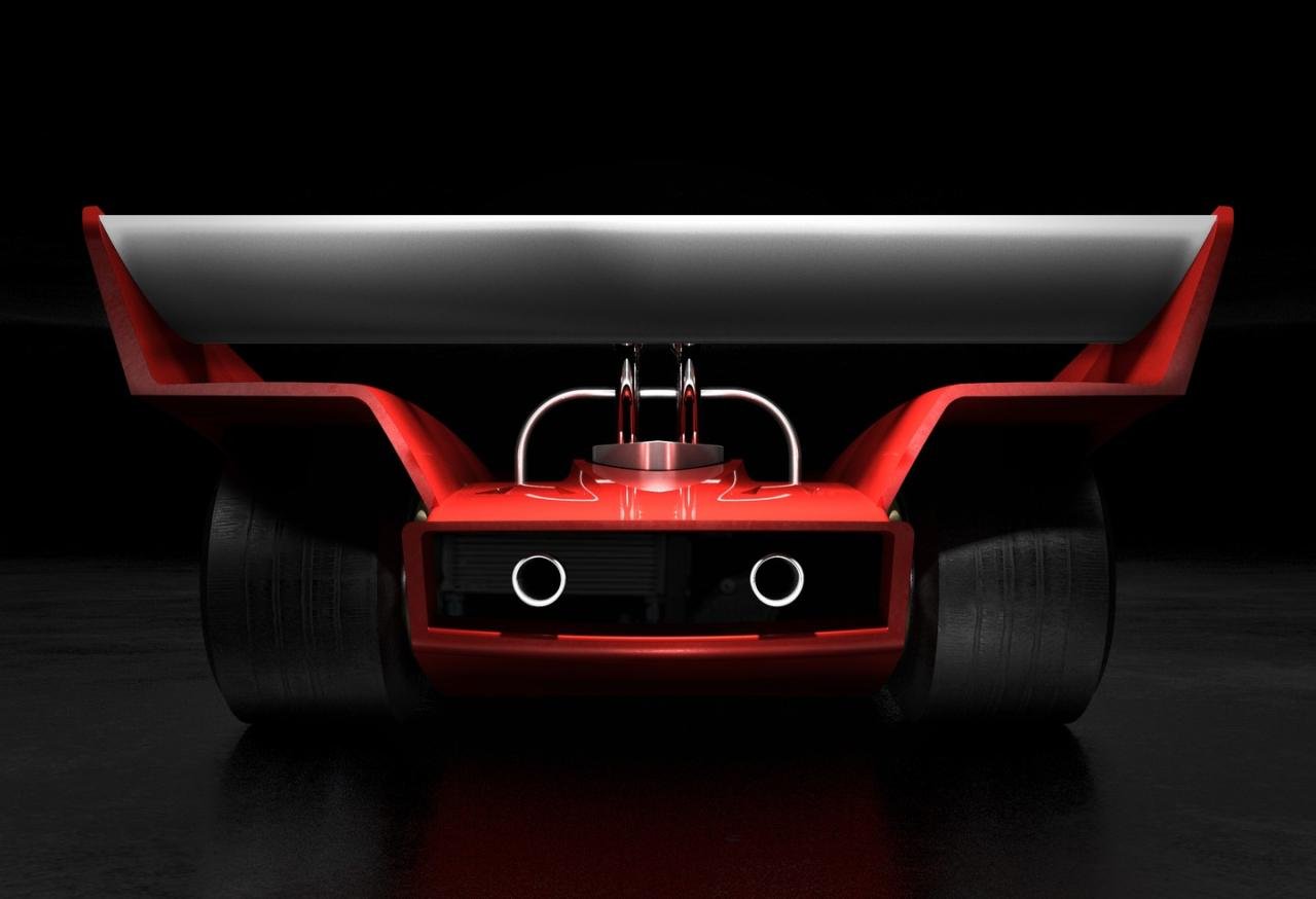 Lotus Type 66 Can-Am track car teaser