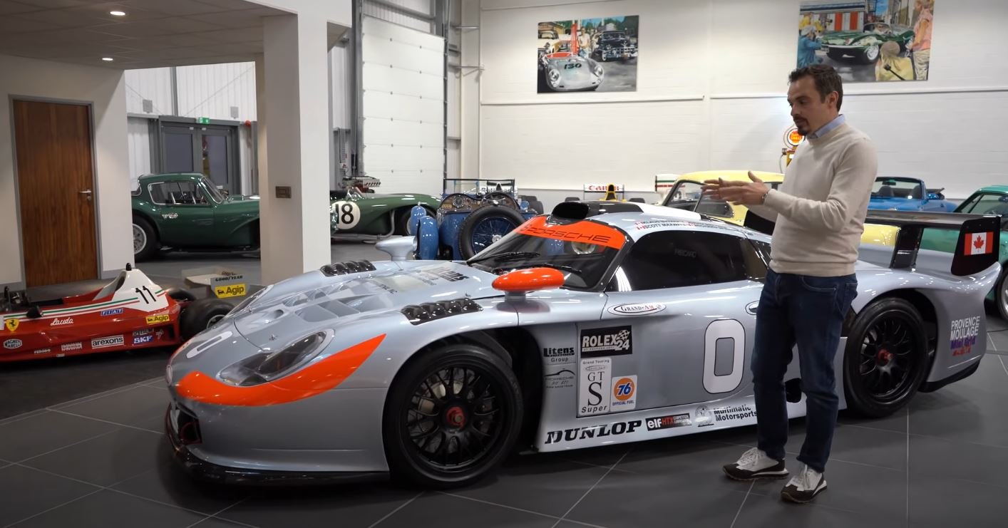Street legal Porsche 911 GT1 racecar-Lanzante-for sale