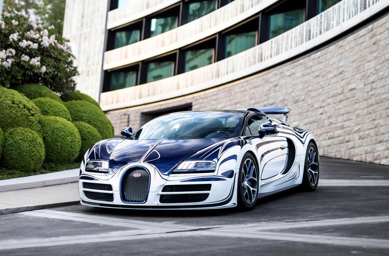 Bugatti Veyron Grand Sport Vitesse L'Or Blanc-for-sale-1
