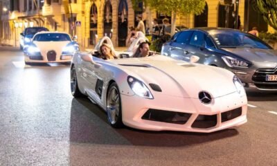 Mercedes SLR Stirling Moss-Adrian Sutil-Monaco