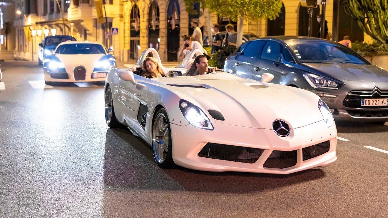 Mercedes SLR Stirling Moss-Adrian Sutil-Monaco