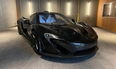 McLaren P1-Black-Delivery Miles-for-sale-Hong Kong-1