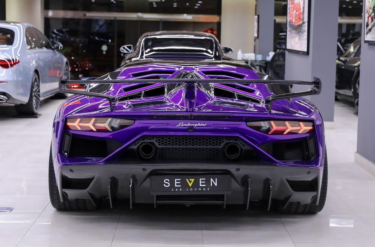Lamborghini Aventador modified into SVJ-2