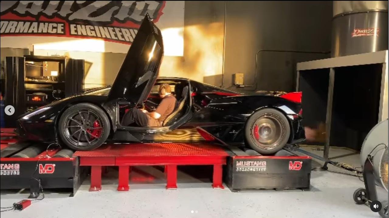 SSC Tuatara-dyno run