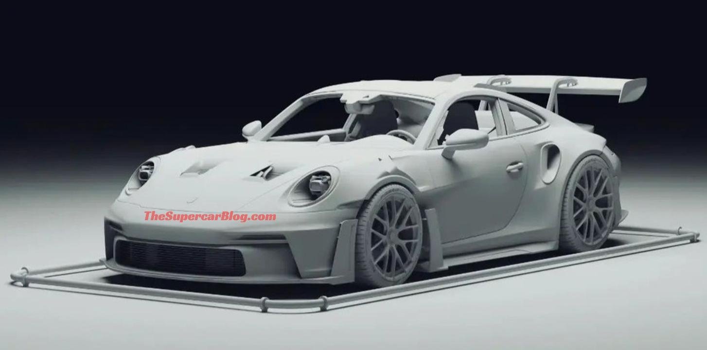 2023 Porsche 911 GT3 RS 3D model-1