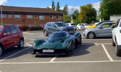 Aston Martin Valkyrie school run