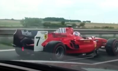 Formula-1-GP2-race-car-Czech-highway