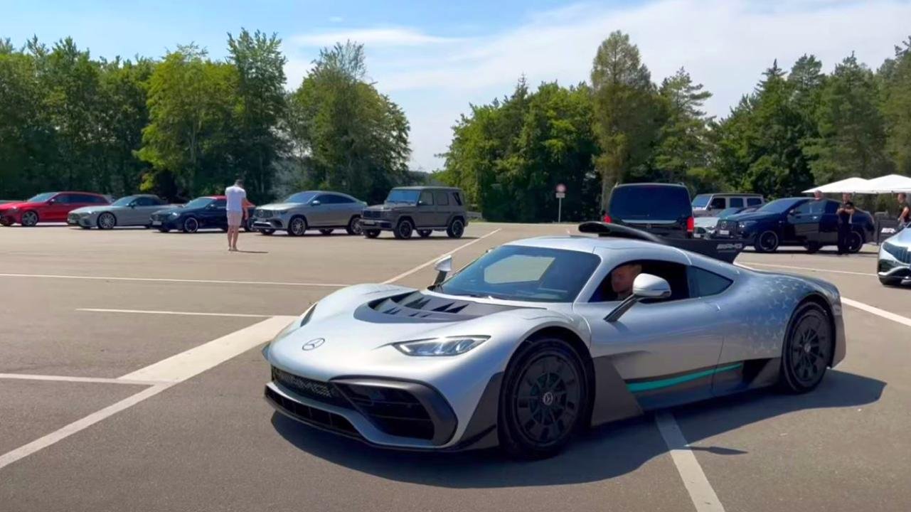 Mercedes-AMG One customer drives
