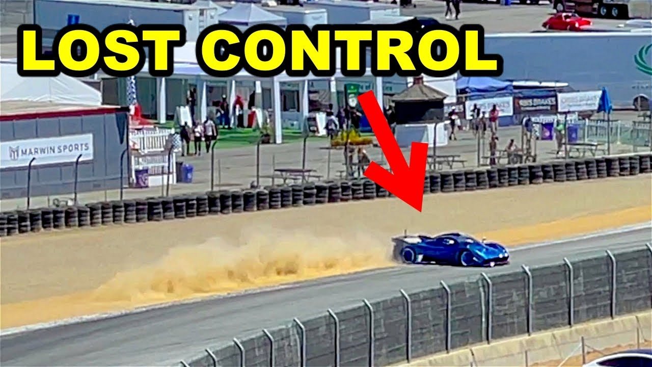 Pagani Huayra R-almost-crash-Laguna Seca-1