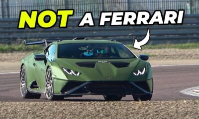 Huracan STO at Ferrari Fiorano test track
