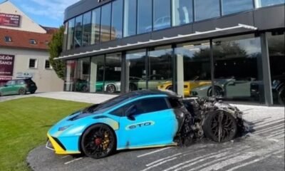 Lamborghini Huracan STO-Fire-Prague