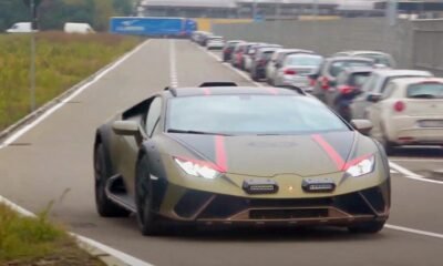 Lamborghini Huracan Sterrato-spotted-Italy