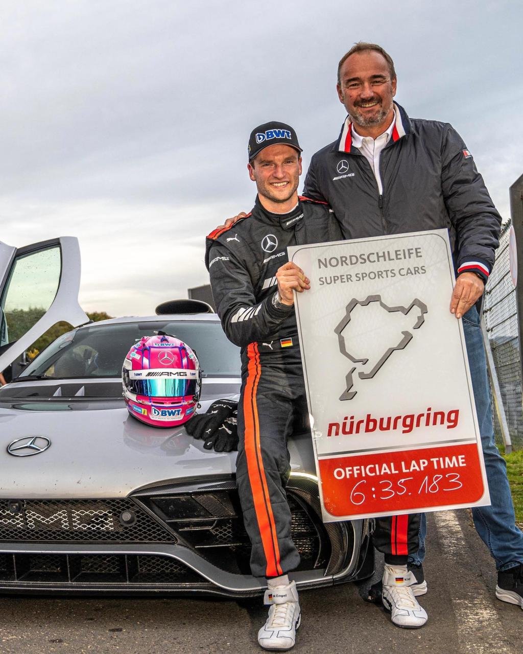 Mercedes-AMG One Nurburgring lap record-Maro Engel
