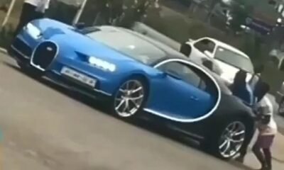 Bugatti Chiron-breakdown-push-Ghana