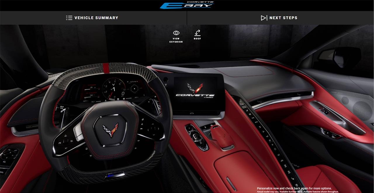 Chevrolet Corvette E-Ray-Hybrid-leaked-configurator-1