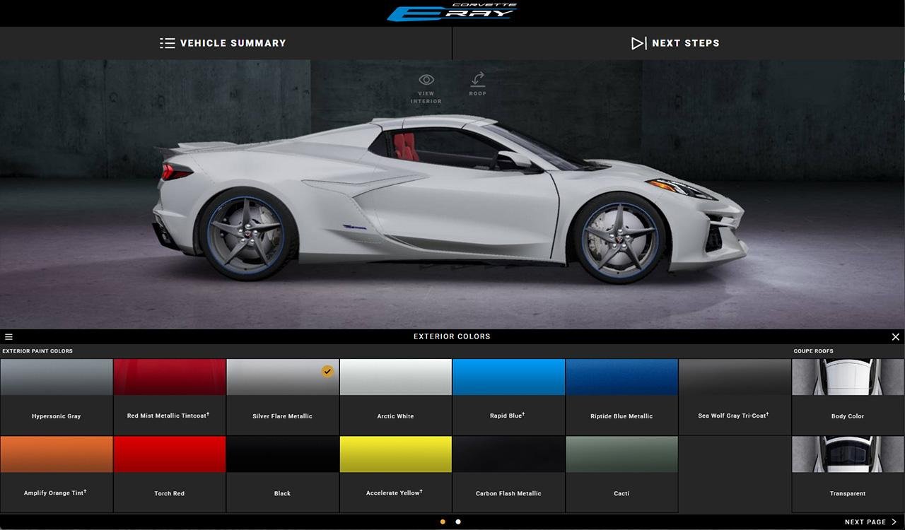 Chevrolet Corvette E-Ray-Hybrid-leaked-configurator-4