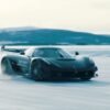 Koenigsegg Jesko Attack-frozen lake
