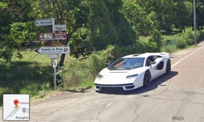 Lamborghini Countach-Google Street View