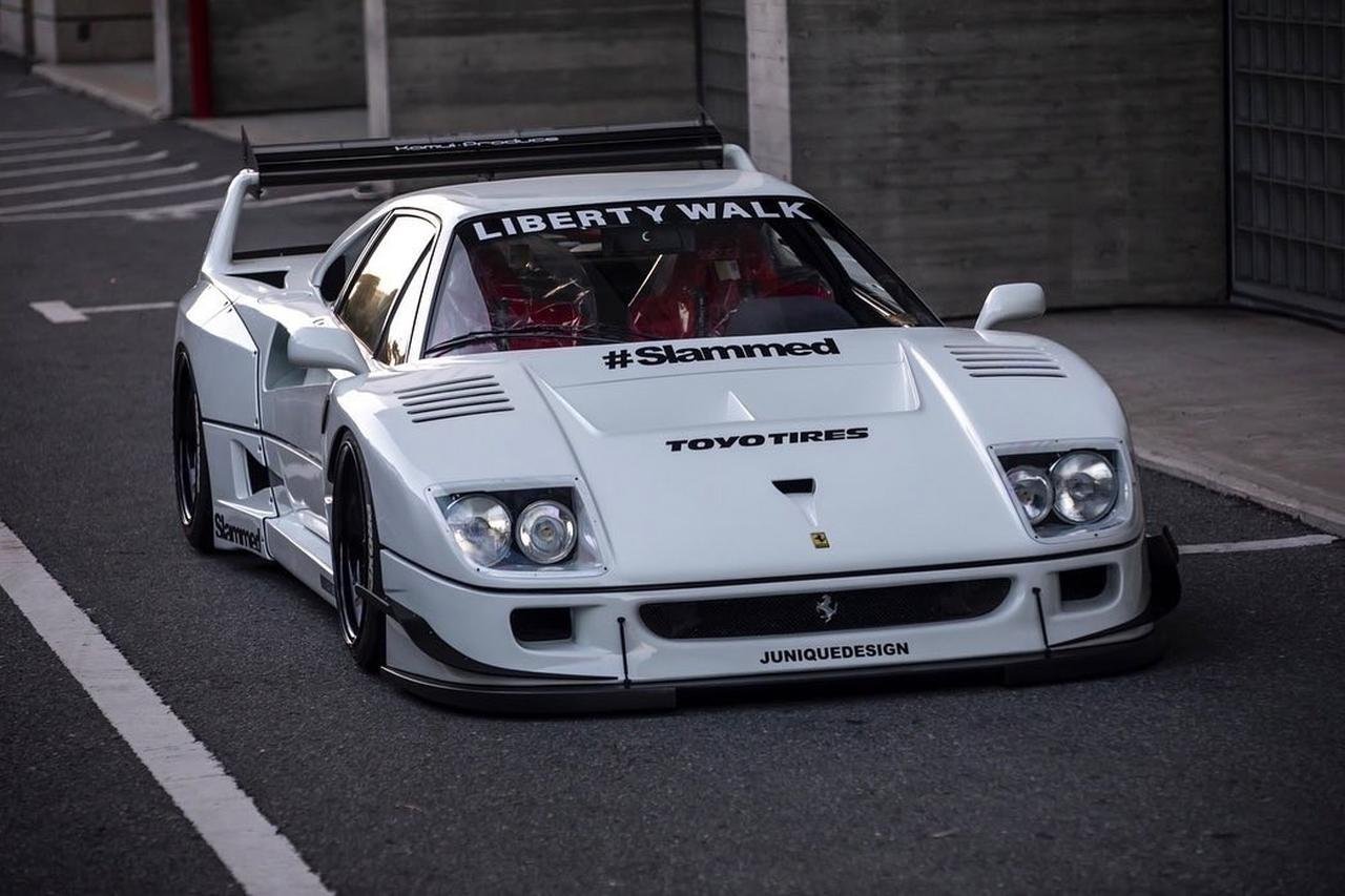 Liberty Walk widebody Ferrari F40-Japan-1