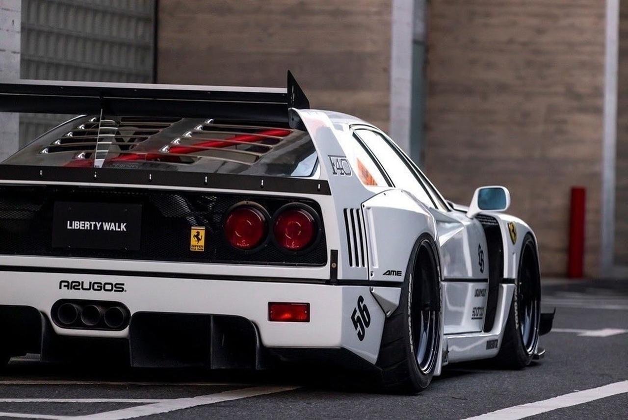 Liberty Walk widebody Ferrari F40-Japan-2