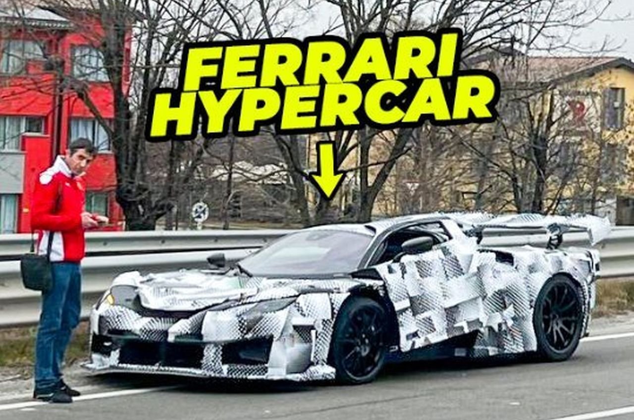 LaFerrari successor-F250-prototype-breaks down