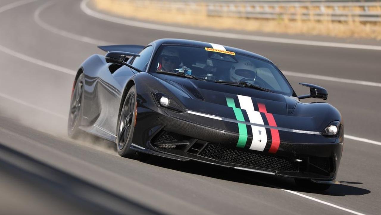 Pininfarina Battista-acceleration record-India