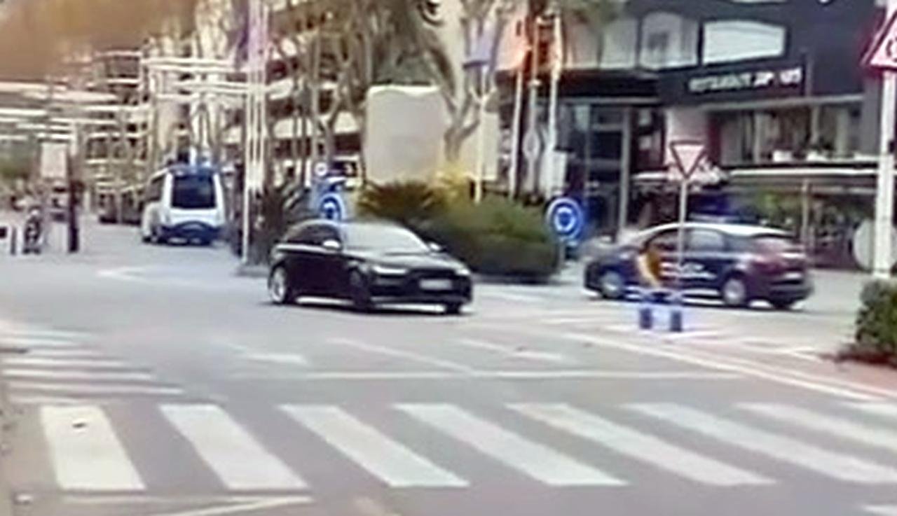 Audi RS6-Spanish-police-pursuit