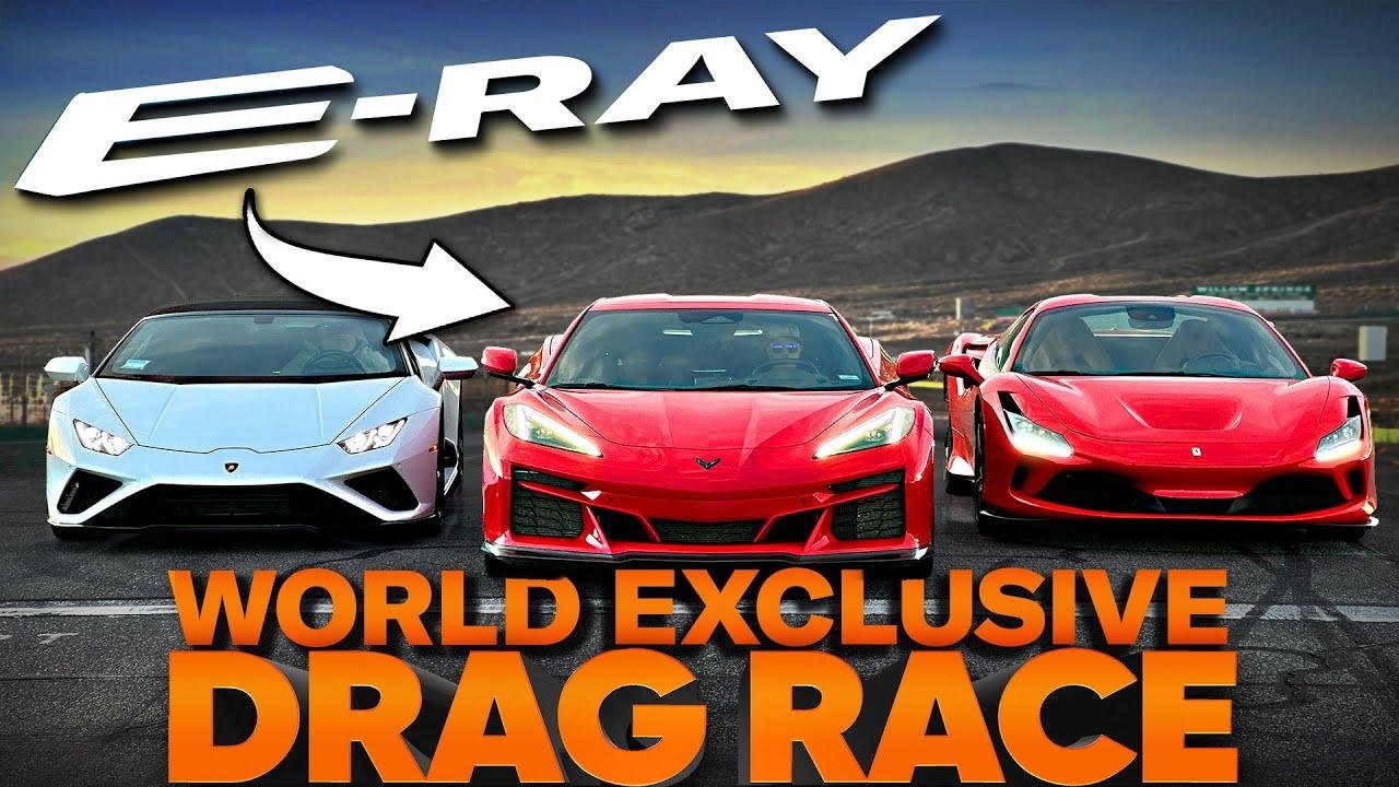 Chevrolet Corvette E-Ray vs Ferrari vs Lamborghini