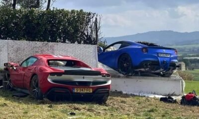 Ferrari 296 GTB-F12 Berlinetta-Crash-Italy