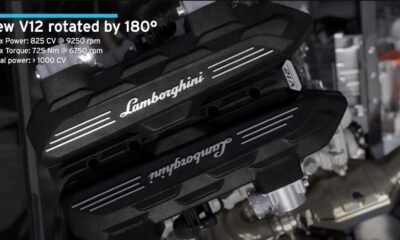 Lamborghini Aventador successor-LB744-powertrain-2