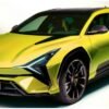 2029 Lamborghini Urus EV-rendering