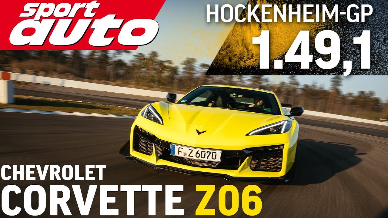 Chevrolet Corvette Z06 Hockenheim hot lap-Sport Auto