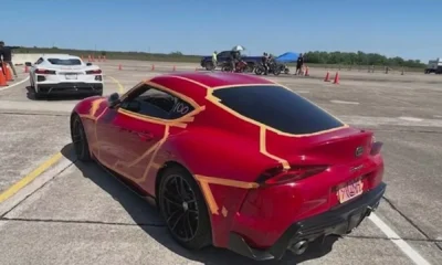 Toyota Supra rented on Turo results in damages